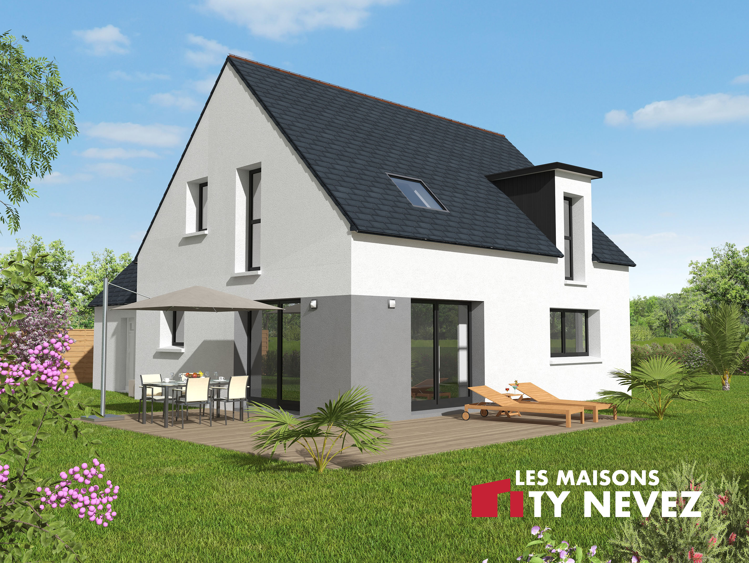 Réalisation de LES MAISONS TY NEVEZ